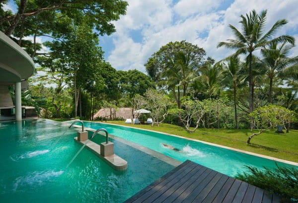 Swimming Pool at Como Shahbhala Estate