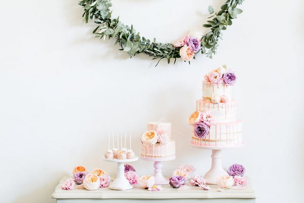 Wedding dessert table