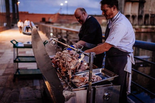 Wedding hog roast