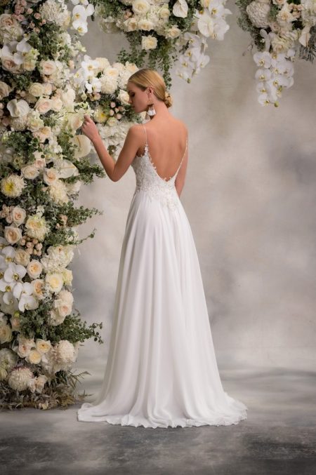 Back of Ali Wedding Dress from the Anna Georgina Inca Lily 2018 Bridal Collection