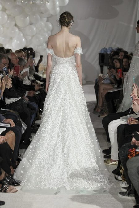 Back of Gigi Wedding Dress from the Mira Zwillinger Over the Rainbow 2018 Bridal Collection