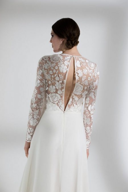 Back of Jasmin Wedding Dress from the Halfpenny London The Garden After the Rain 2018 Bridal Collection