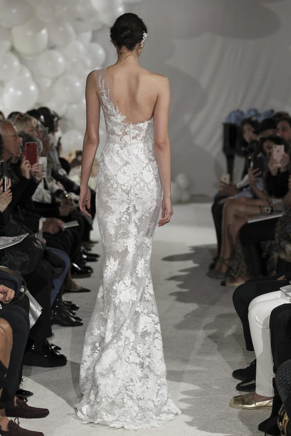 Back of Joelle Wedding Dress from the Mira Zwillinger Over the Rainbow 2018 Bridal Collection