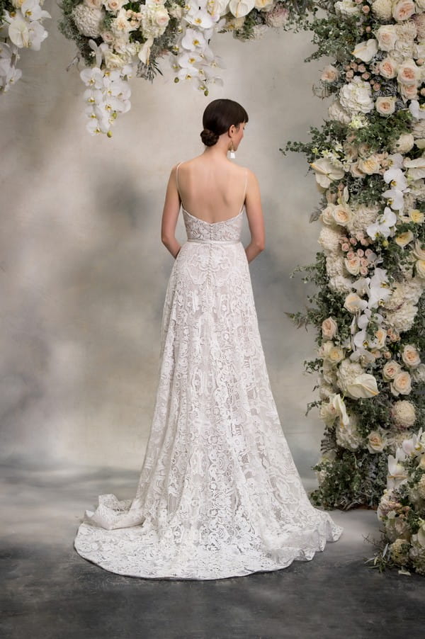 Back of Madison Wedding Dress from the Anna Georgina Inca Lily 2018 Bridal Collection