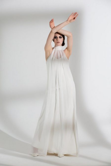 Magnolia Wedding Dress with Iris Slip from the Halfpenny London The Garden After the Rain 2018 Bridal Collection
