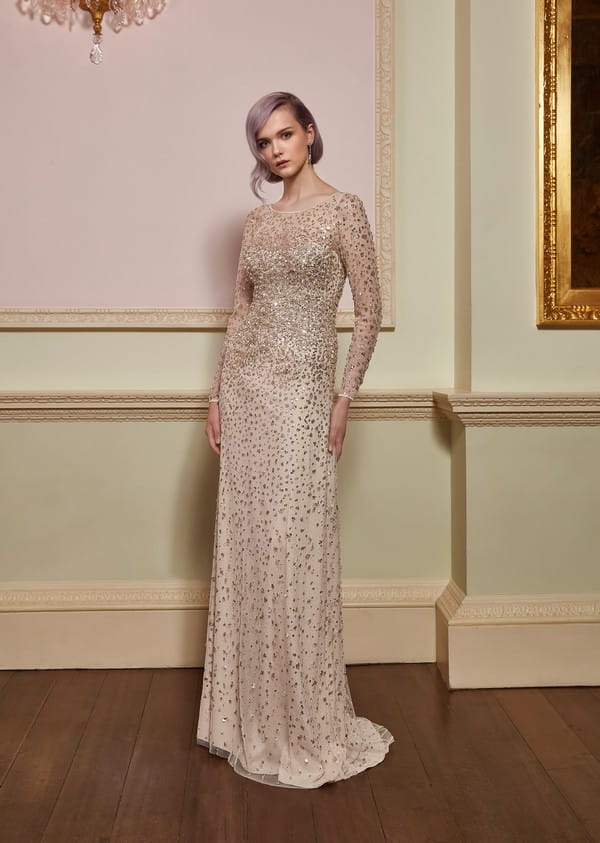 Rapture Wedding Dress in Barley from the Jenny Packham 2018 Bridal Collection