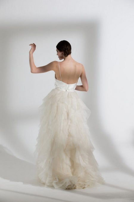 Back of Riri Wedding Dress from the Halfpenny London The Garden After the Rain 2018 Bridal Collection