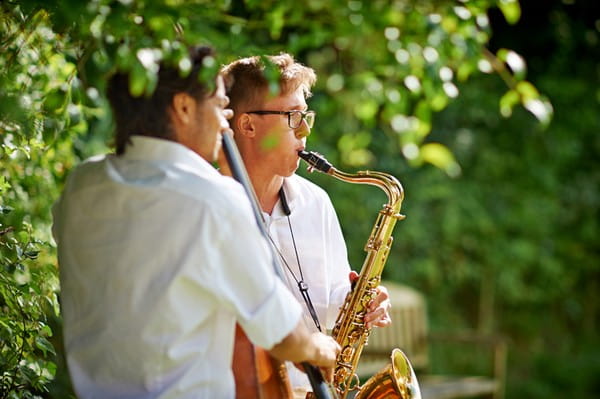 Saxophonist at Playing Wedding