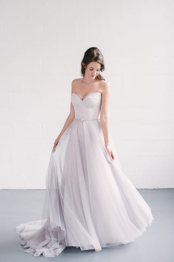 Venus Wedding Dress with Celestia Belt from the Naomi Neoh Celestial 2018 Bridal Collection