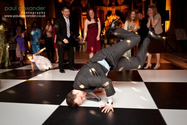 Wedding Guest Break Dancing