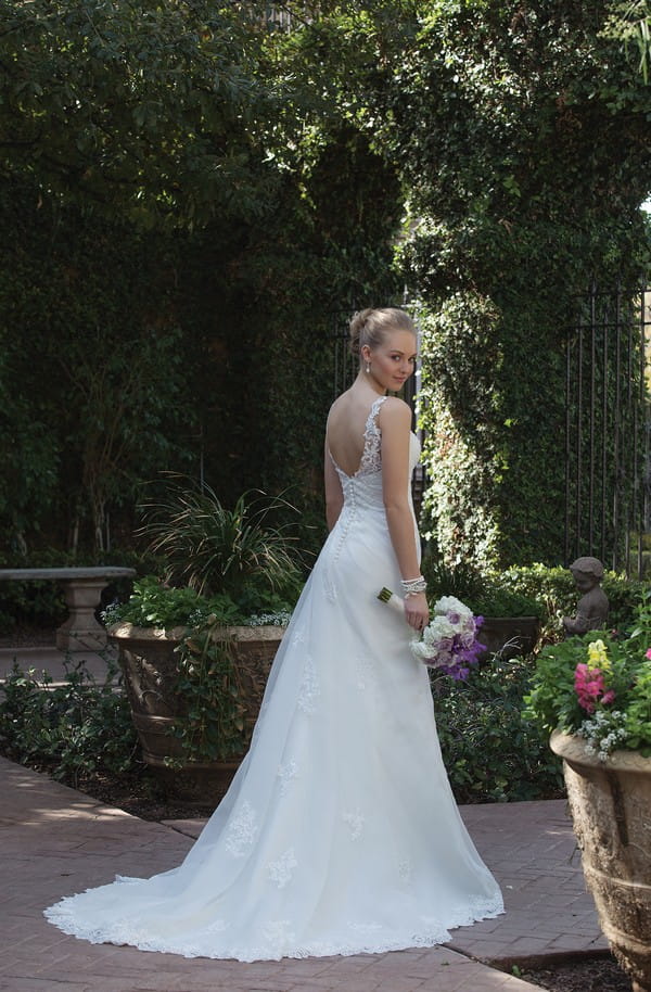 Back of 4013 Wedding Dress from the Sincerity Bridal SS18 Collection