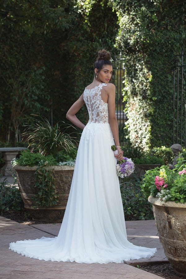 Back of 4014 Wedding Dress from the Sincerity Bridal SS18 Collection