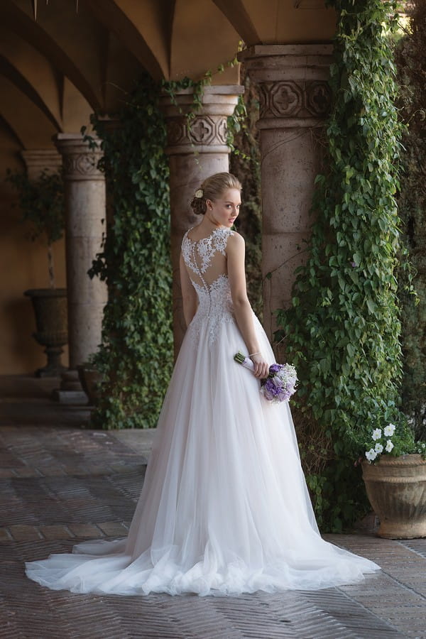 Back of 4021 Wedding Dress from the Sincerity Bridal SS18 Collection