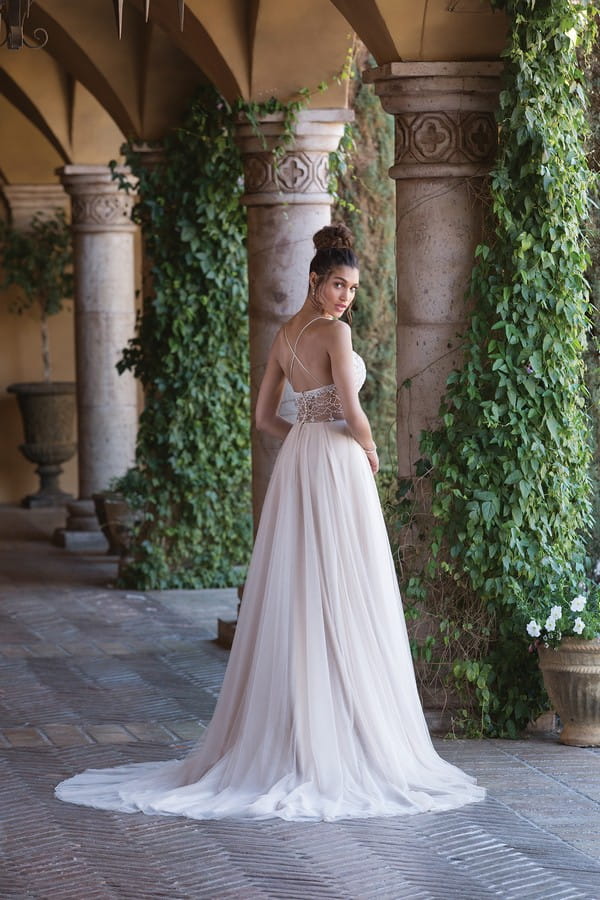 Back of 4028 Wedding Dress from the Sincerity Bridal SS18 Collection