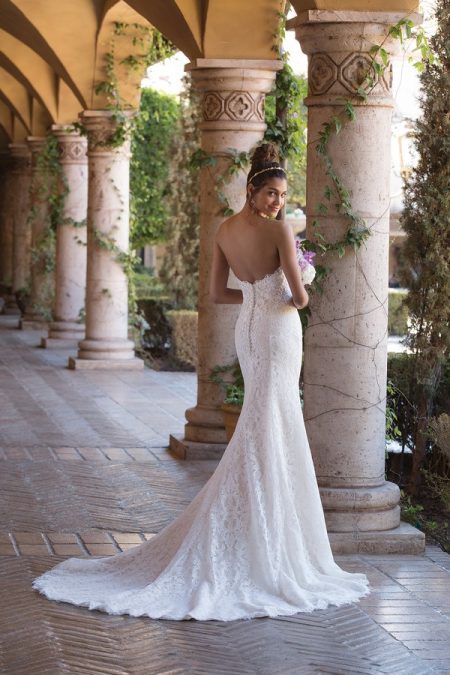 Back of 4029 Wedding Dress from the Sincerity Bridal SS18 Collection