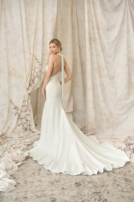 Back of 9905 Wedding Dress from the Justin Alexander Signature Spring/Summer 2018 Bridal Collection