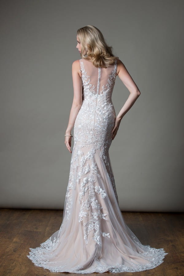 Back of Alexandra Wedding Dress from the MiaMia Love Letters 2018 Bridal Collection