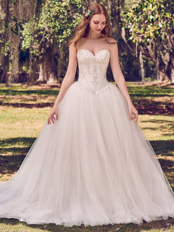 Benton Wedding Dress from the Maggie Sottero Emerald 2018 Bridal Collection