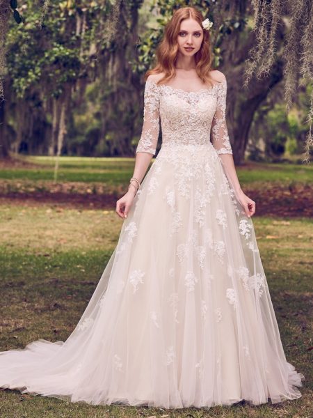 Bree Wedding Dress from the Maggie Sottero Emerald 2018 Bridal Collection