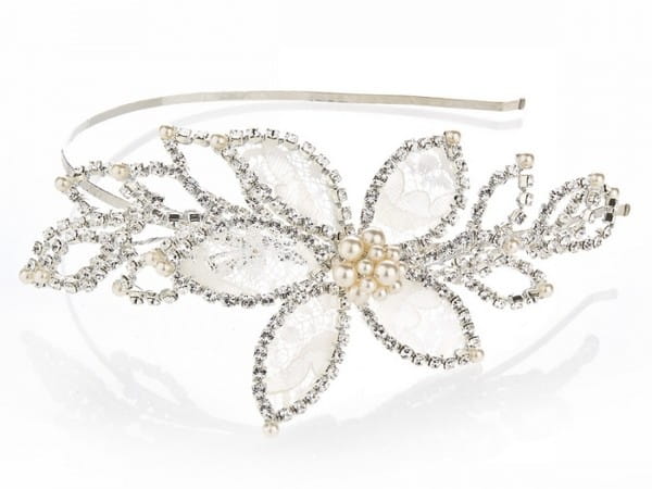 Celine Lace Bridal Headband