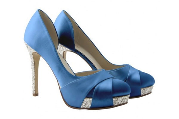 Christy Royal Blue Bridal Shoes Summer Bridal Accessory