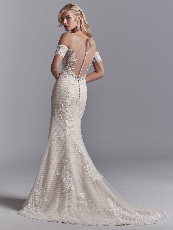 Back of Elin Wedding Dress from the Sottero and Midgley Khloe 2018 Bridal Collection