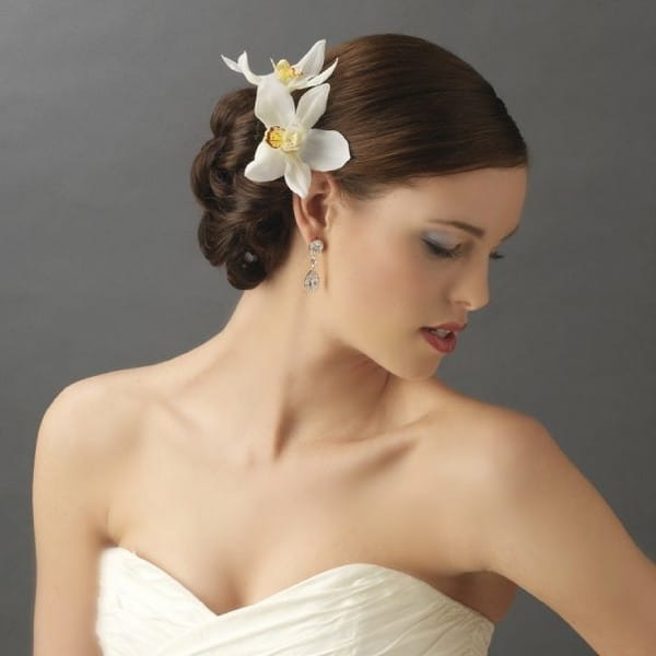 Flower Hair Clips for Tropical Wedding