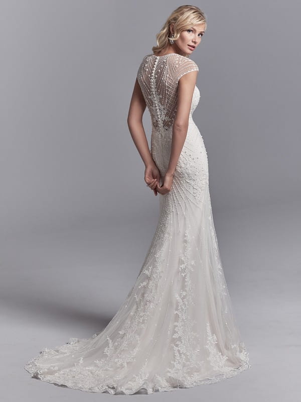 Back of Grady Wedding Dress from the Sottero and Midgley Khloe 2018 Bridal Collection