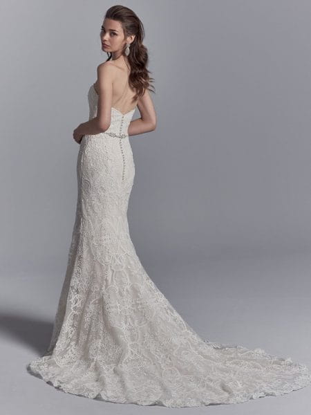 Back of Graham Wedding Dress from the Sottero and Midgley Khloe 2018 Bridal Collection