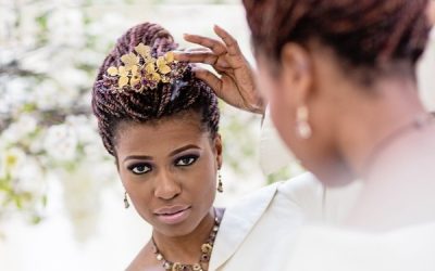 How to Wear a Tiara/Wedding Headdress