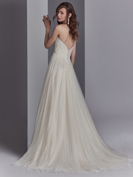 Back of Landri Wedding Dress from the Sottero and Midgley Khloe 2018 Bridal Collection