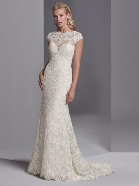 Zayn Rose Wedding Dress from the Sottero and Midgley Khloe 2018 Bridal Collection