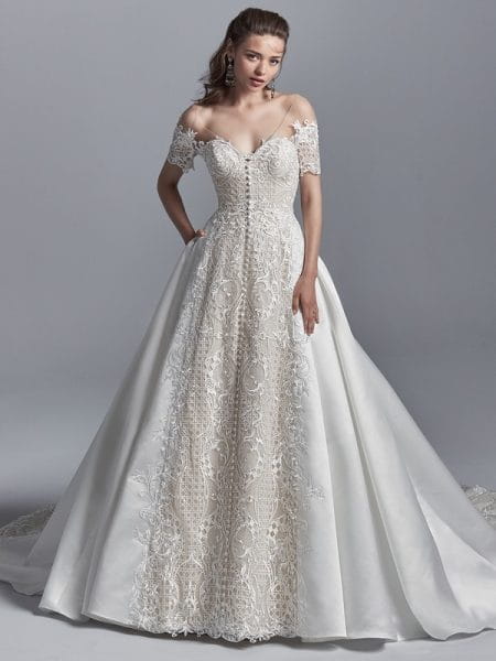 Zeta Wedding Dress from the Sottero and Midgley Khloe 2018 Bridal Collection