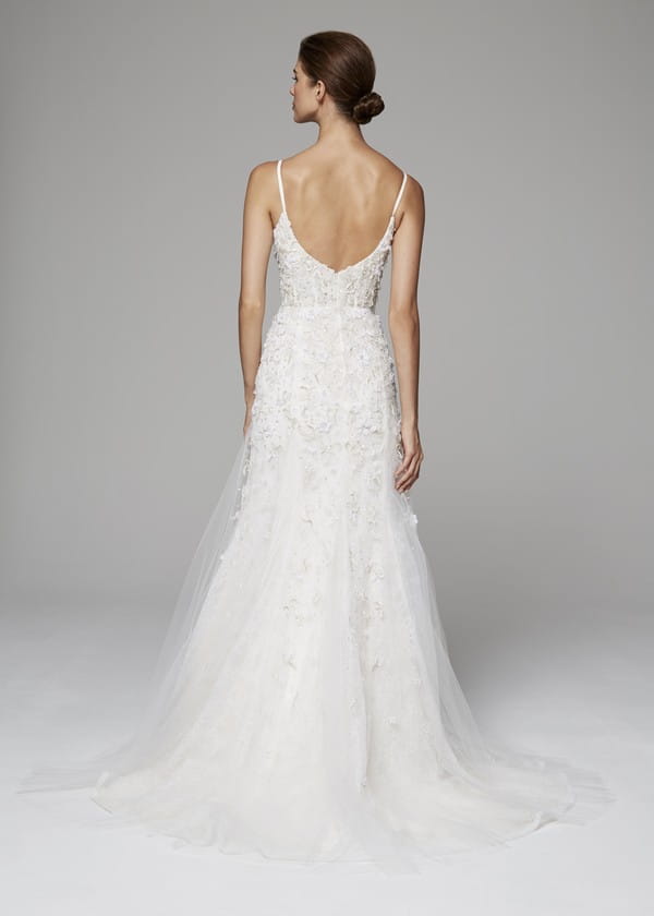 Back of Gwendolyn Wedding Dress from the Anne Barge Fall 2018 Bridal Collection
