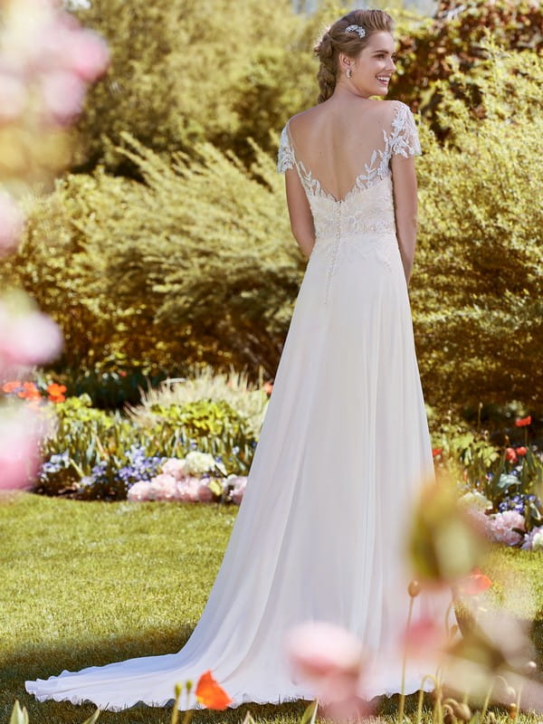 Back of Mercy Wedding Dress from the Rebecca Ingram Juniper 2018 Bridal Collection