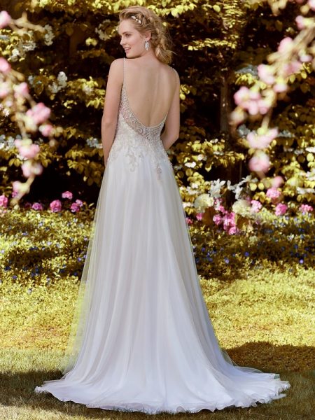 Back of Nellie Wedding Dress from the Rebecca Ingram Juniper 2018 Bridal Collection