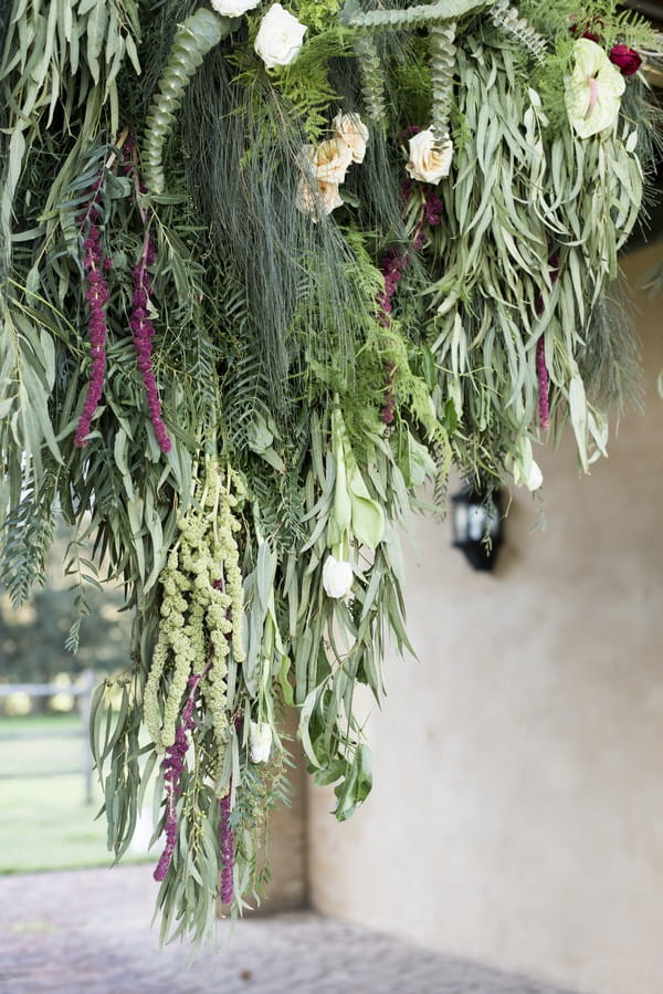 Hanging foliage