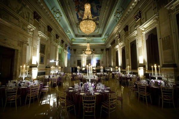 Candelabra on Wedding Tables