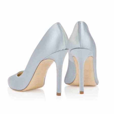 Heel of Charlie Blue Freya Rose bridal shoes for 2018