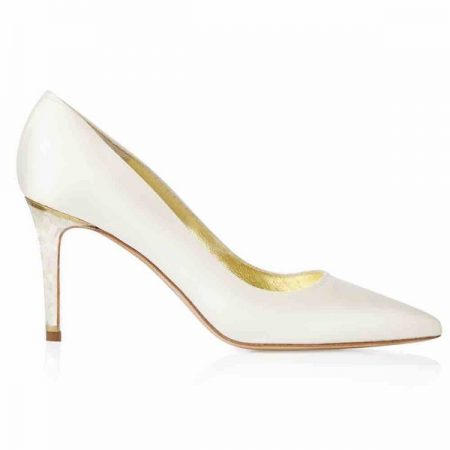 Side of Chelsea Freya Rose bridal shoe for 2018