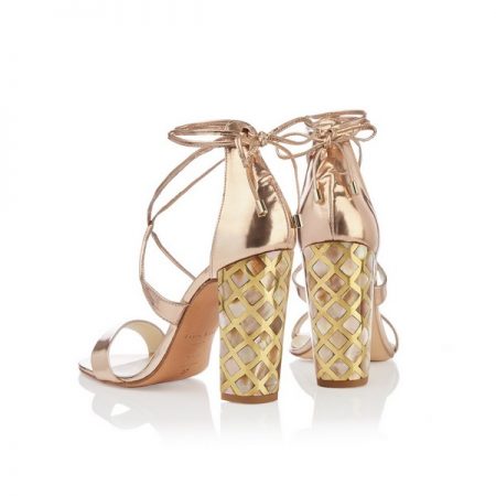 Courtney Rose Gold shoes from the Freya Rose Capsule Collection