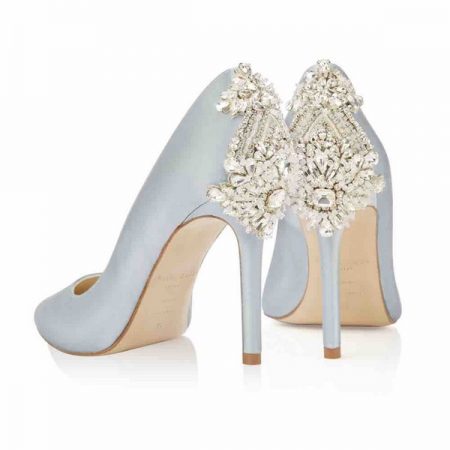 Heel of Lottie Freya Rose bridal shoes for 2018
