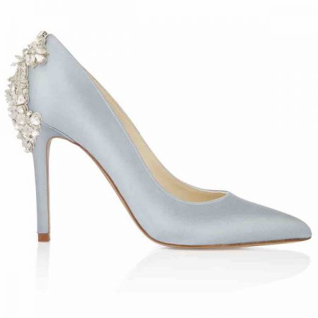Side of Lottie Freya Rose bridal shoe for 2018
