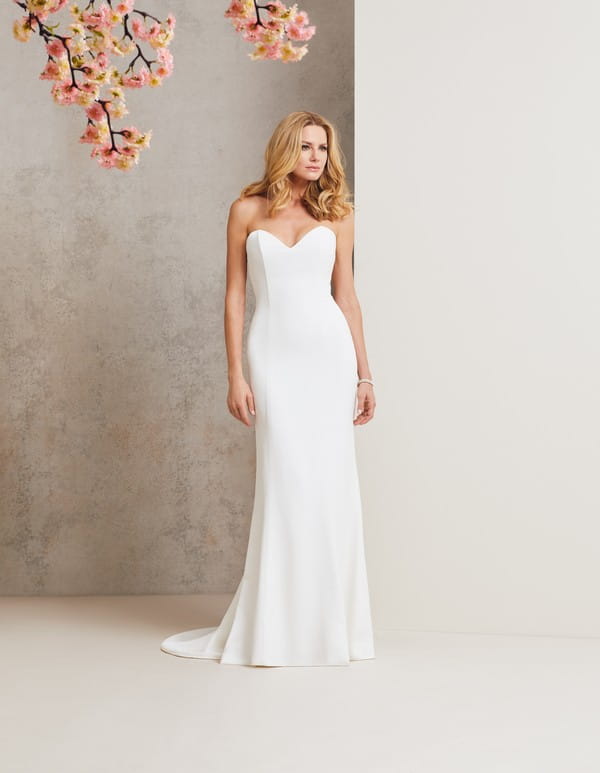 Simplicity Wedding Dress from the Caroline Castigliano Celebrating Romance 2018 Bridal Collection