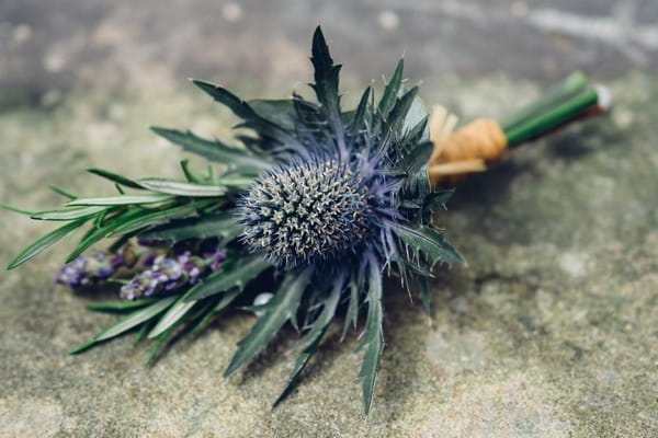 Thistle Tied Style Buttonhole