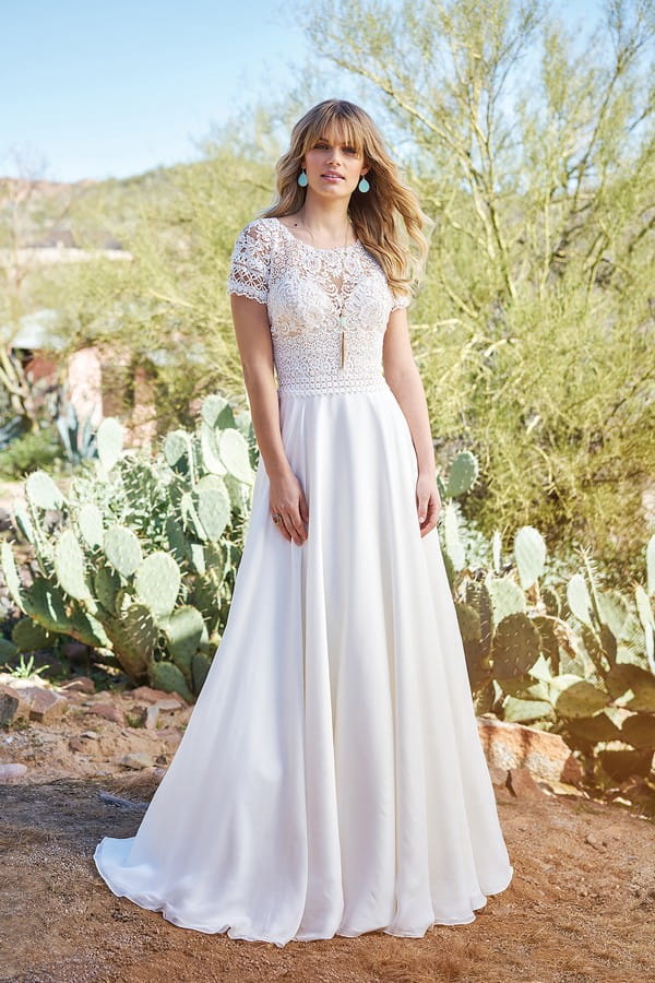 6508 Wedding Dress from the Lillian West Spring/Summer 2018 Bridal Collection