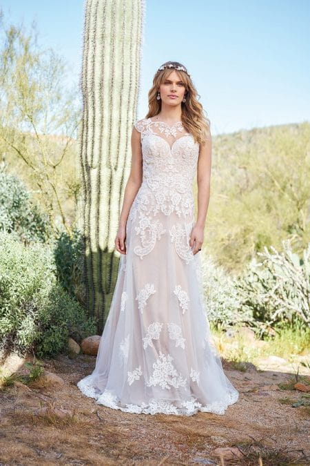 6512 Wedding Dress from the Lillian West Spring/Summer 2018 Bridal Collection