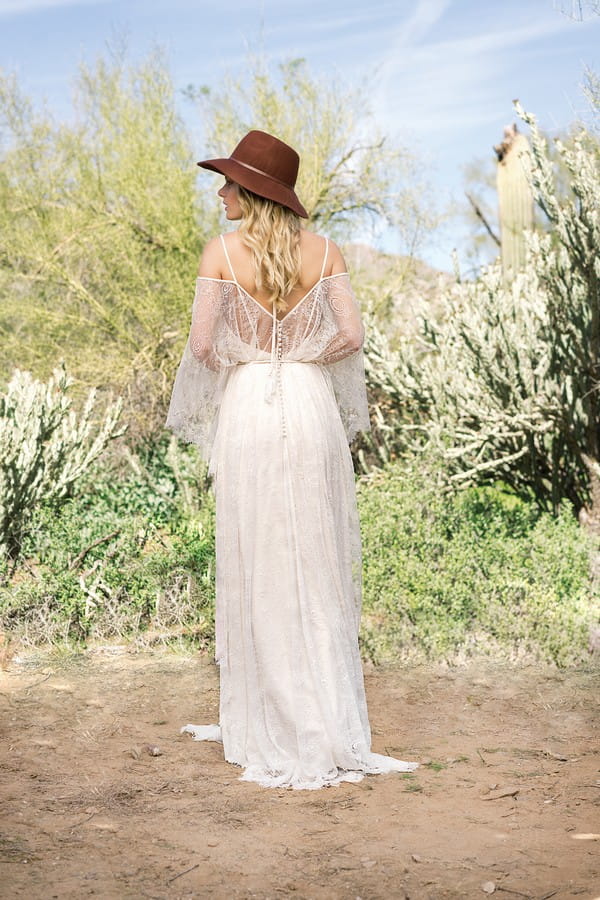 Back of 6523 Wedding Dress from the Lillian West Spring/Summer 2018 Bridal Collection