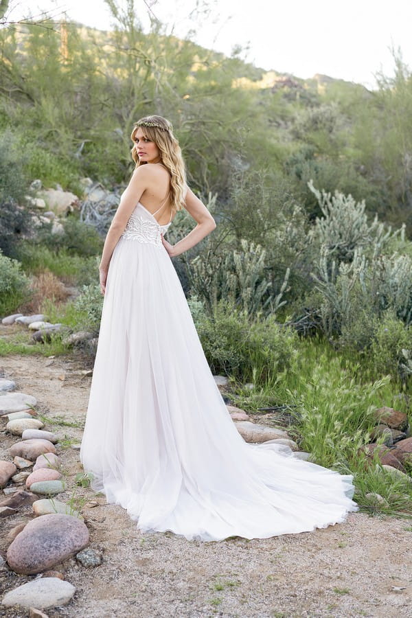 Back of 6530 Wedding Dress from the Lillian West Spring/Summer 2018 Bridal Collection