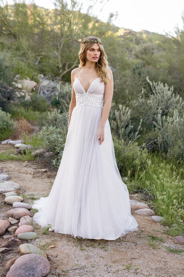 6530 Wedding Dress from the Lillian West Spring/Summer 2018 Bridal Collection